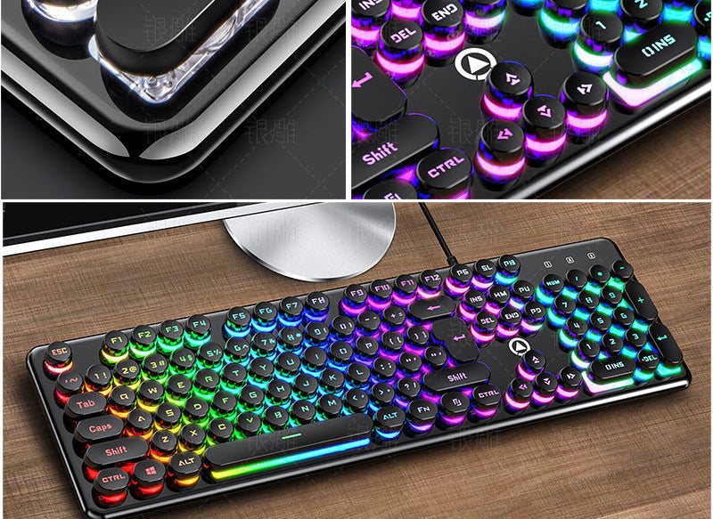 Retro Wireless Keyboard Kalsten