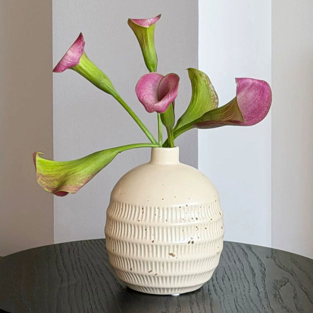 Decorative Textured Ceramic Vase