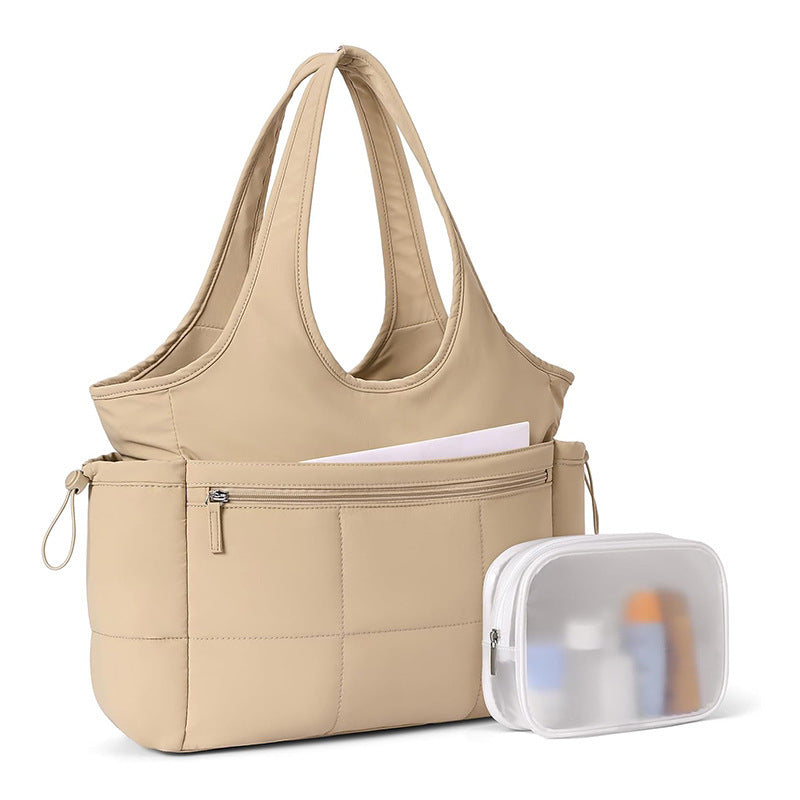 Multifunctional Tote Bag with Removable Cosmetic Bag Kalsten