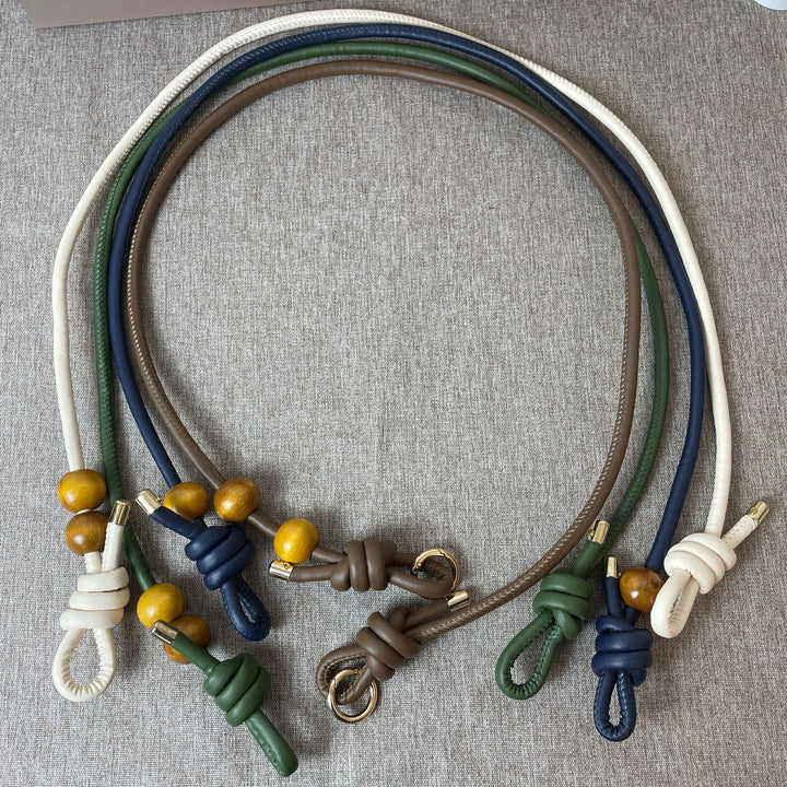Hand-knotted shoulder bag with tassels Kalsten