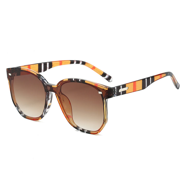 Geometric Frame Oversized Sunglasses Kalsten