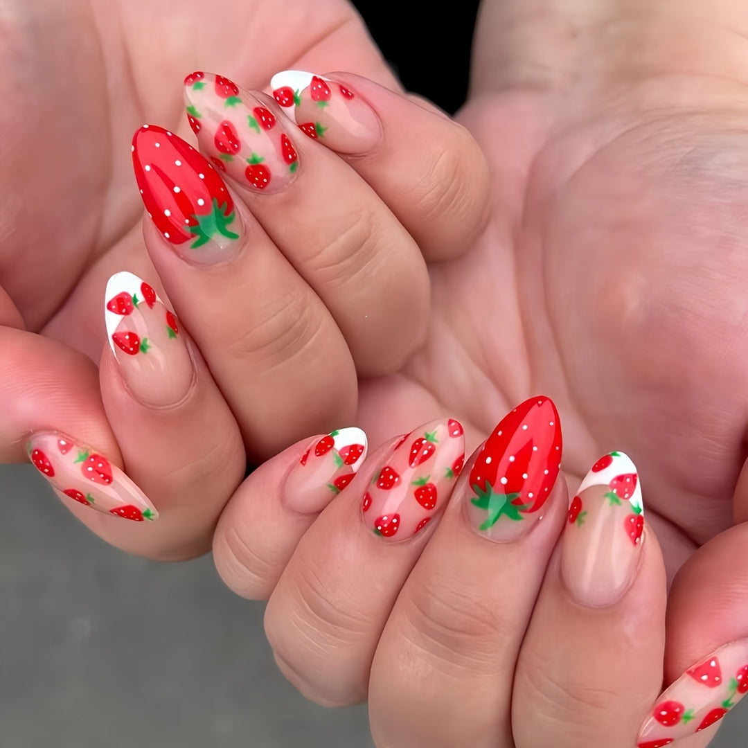 Floral Art Acrylic Nail Set Kalsten