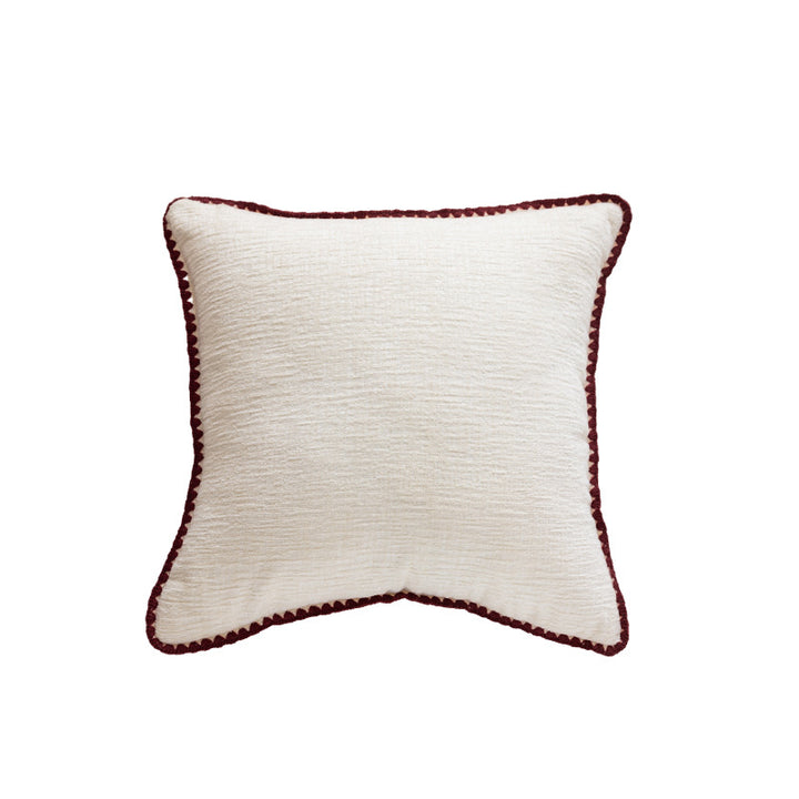 Textured Pom-Pom Decorative Cushion