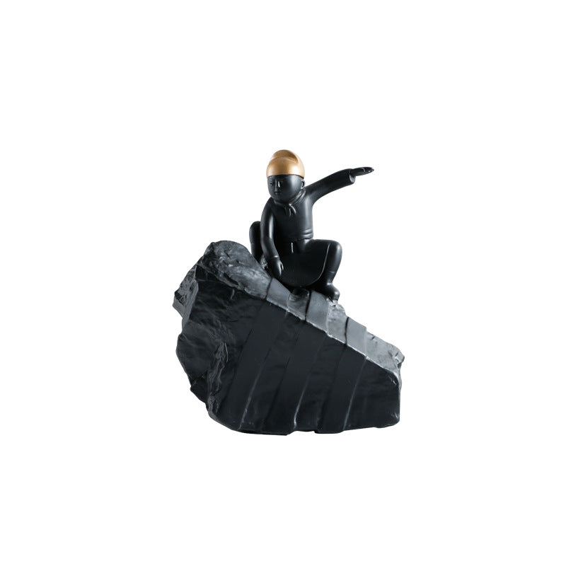 Modern Artistic Child Figurine Sculpture