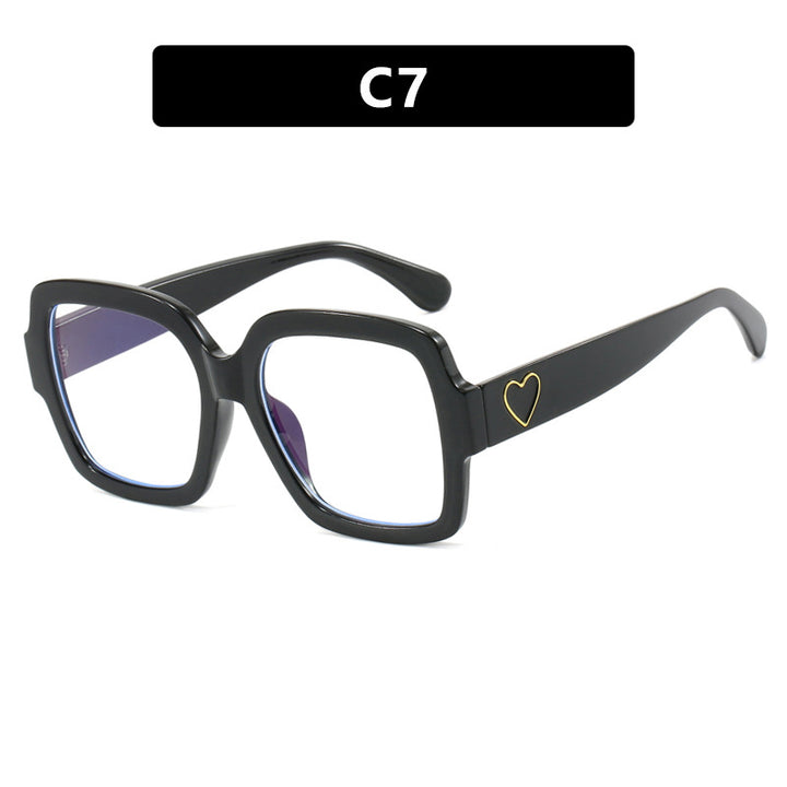 Women's square sunglasses with playful heart detail Kalsten