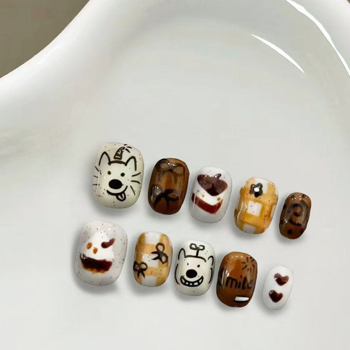 Playful Artistic Nail Art Design Set Kalsten