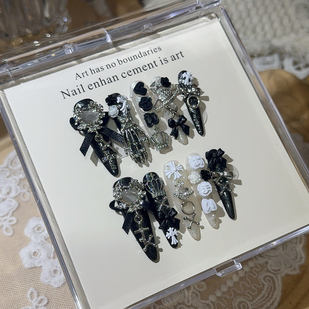 Artistic Nail Decoration Clips