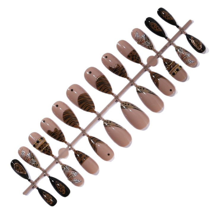 Decorative 3D Stiletto Nail Art Extensions Kalsten