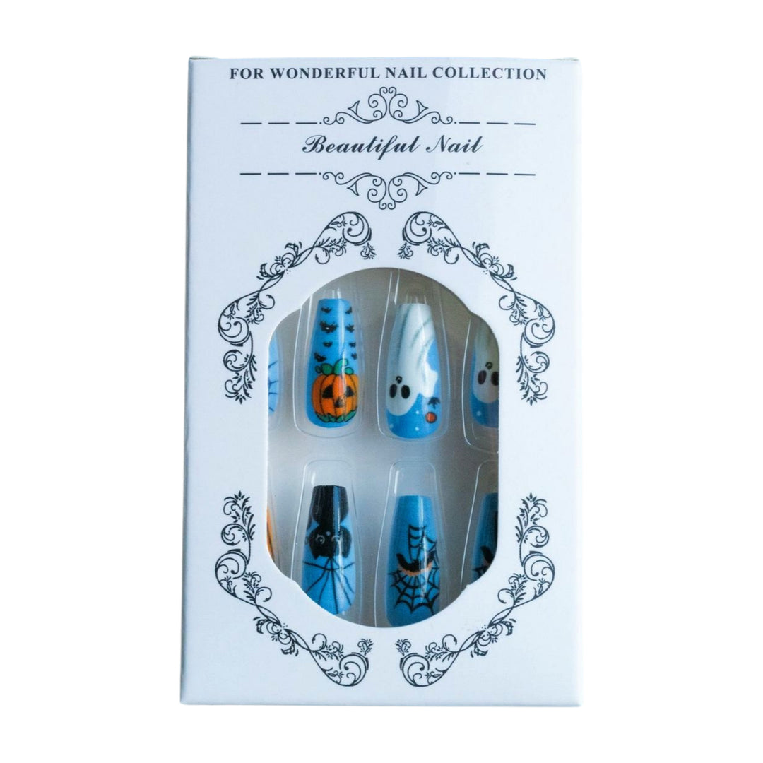 Halloween-Themed Artistic Press-On Nail Set Kalsten