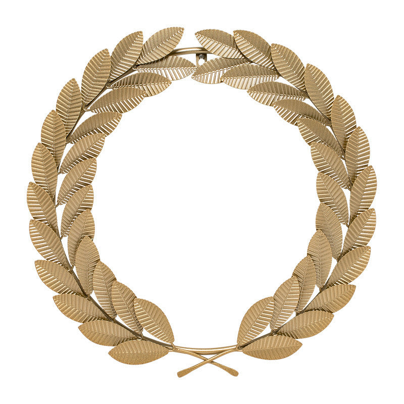 Decorative Metal Wreath for Wall Art Kalsten