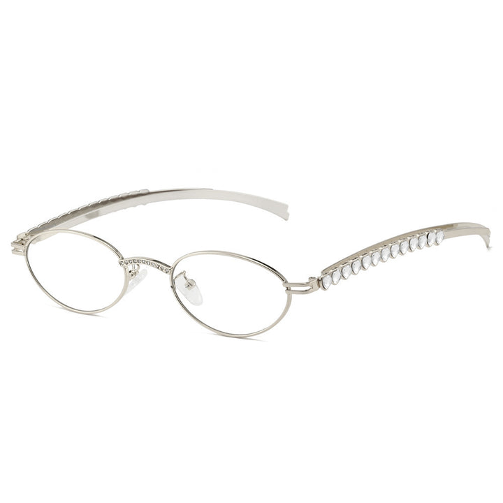 Elegant Oval Frame Glasses Kalsten