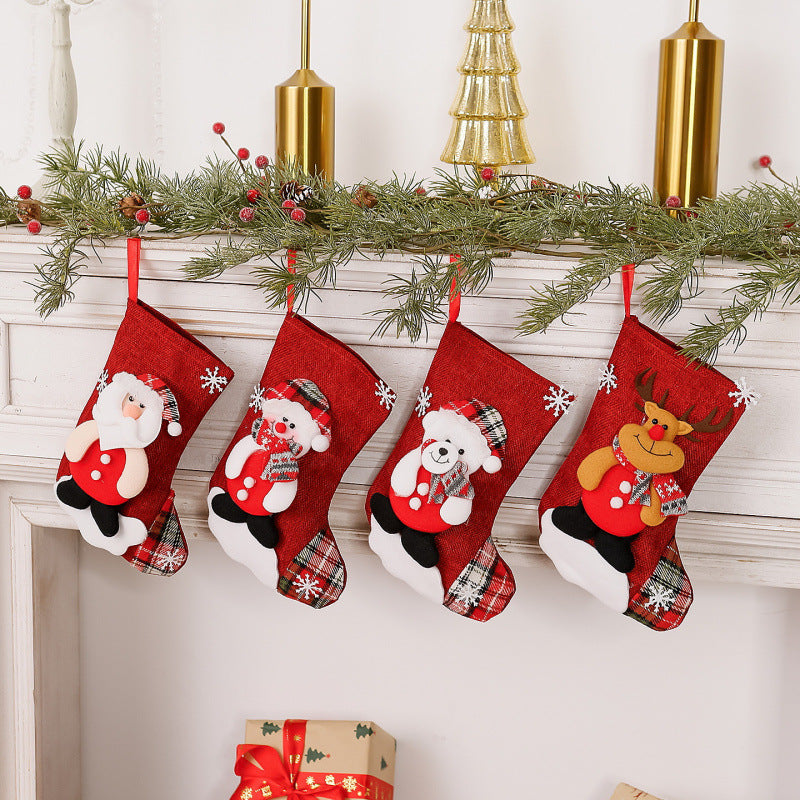 Christmas stocking with reindeer design Kalsten