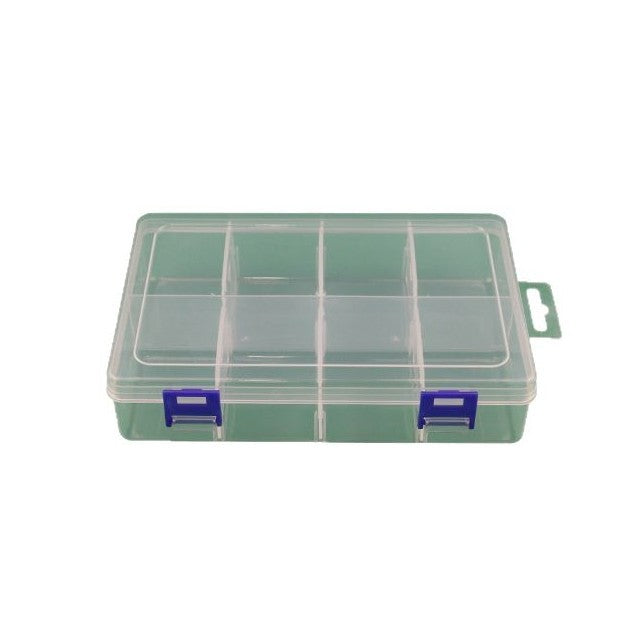 Multi-Compartment Craft Supply Storage Box with Secure Latches Kalsten