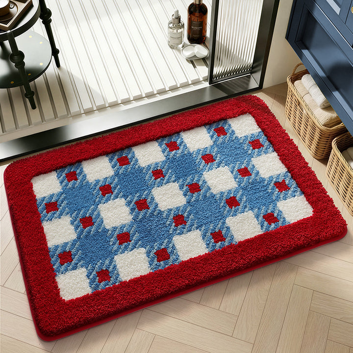 Artistic Abstract Bath Mat Kalsten