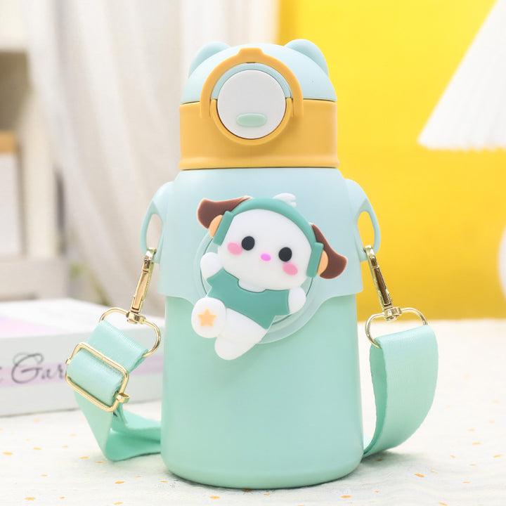 Ladies Child-Friendly Drinking Bottle with Animal-Friendly Design Kalsten