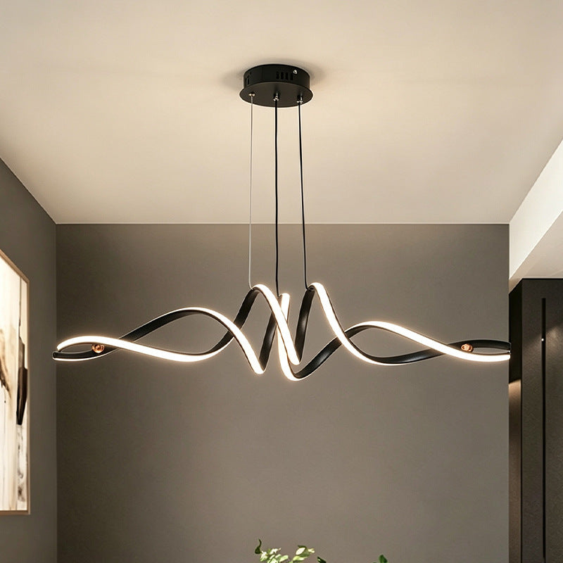 Contemporary Wave Pendant Light