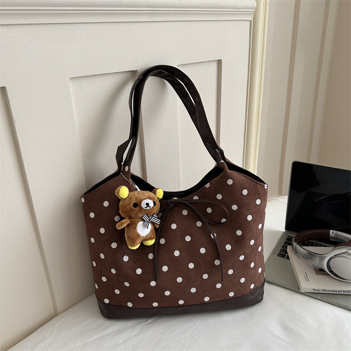 Playful Polka Dot Tote Bag