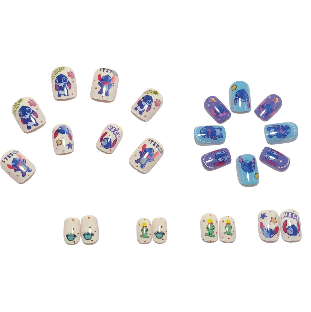 Art Nails in Creative Cartoon Style Kalsten