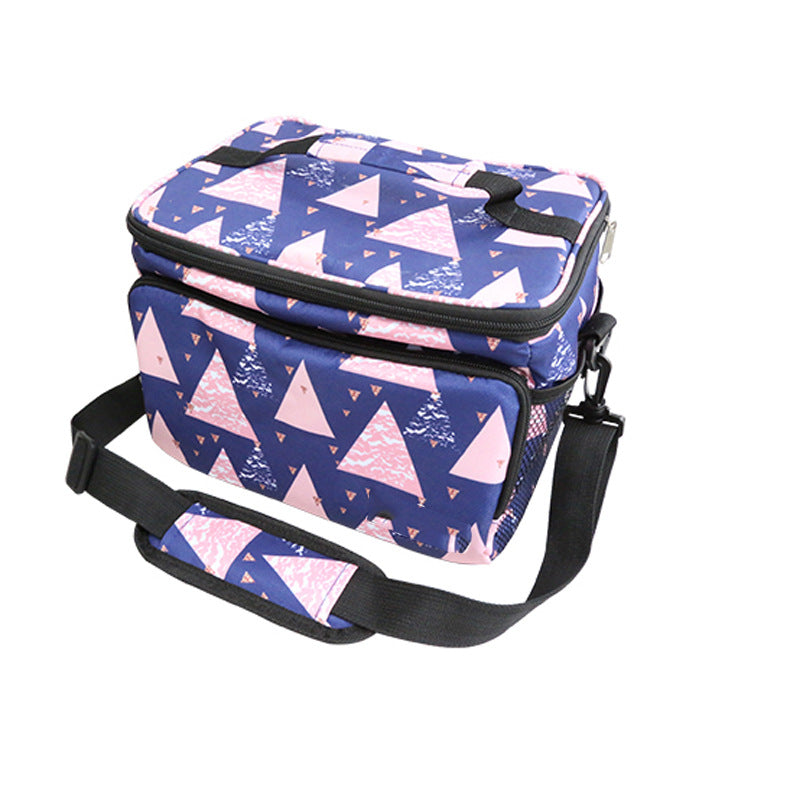 Insulated Multi-Compartment Lunch Cooler