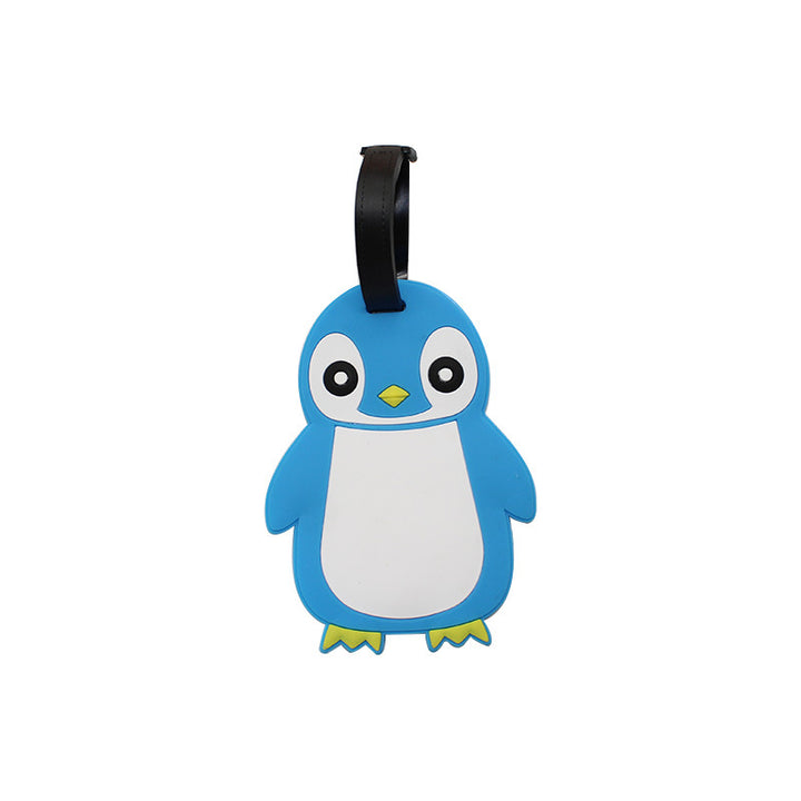 Unisex luggage tag in cute penguin design Kalsten