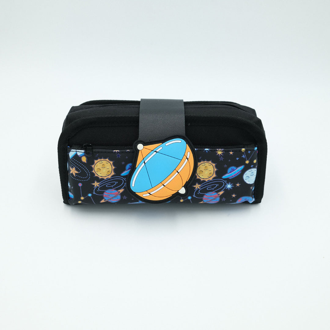 Fun Design Multi-Zipper Pencil Case