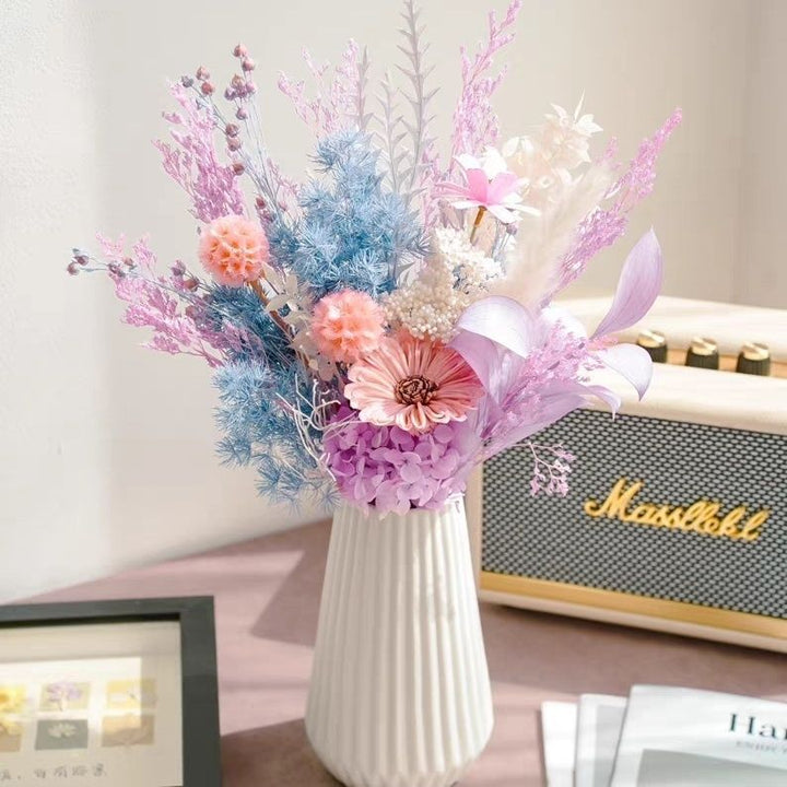 Vibrant Dried Flower Bouquet