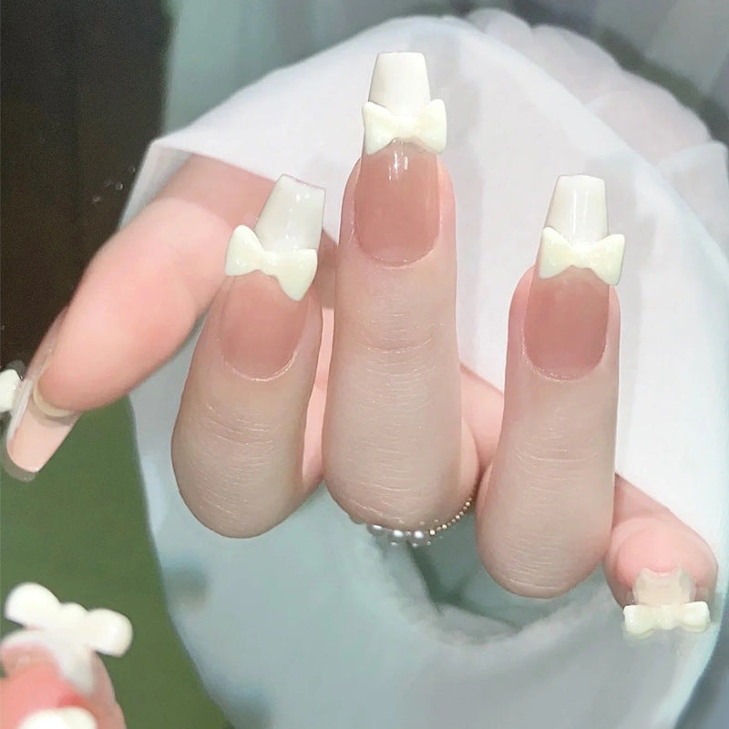 Glamorous Stiletto Press-On Nails with Crystal Accents Kalsten