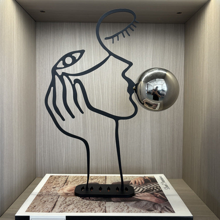 Artistic Metal Wall Sculpture