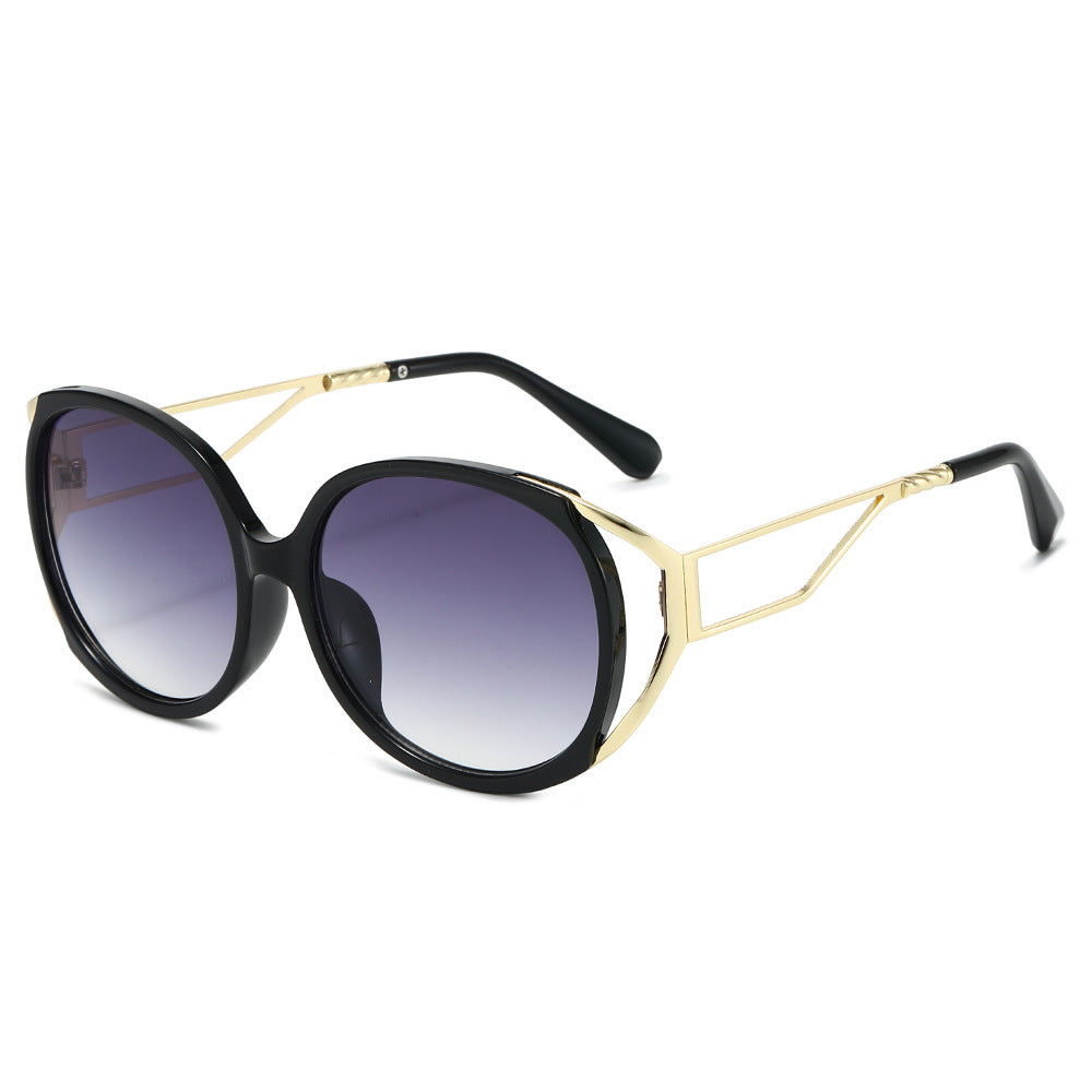 Oversized Fashion-Forward Cat-Eye Sunglasses Kalsten