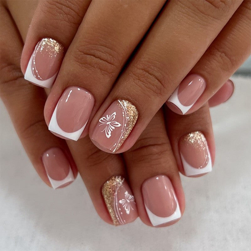 Artificial nail set with elegant high-gloss finish and natural look Kalsten