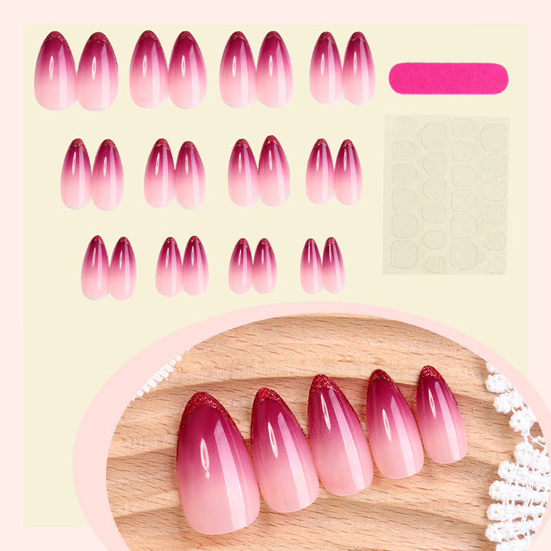 Gradient Ombre Press-On Nail Set Kalsten
