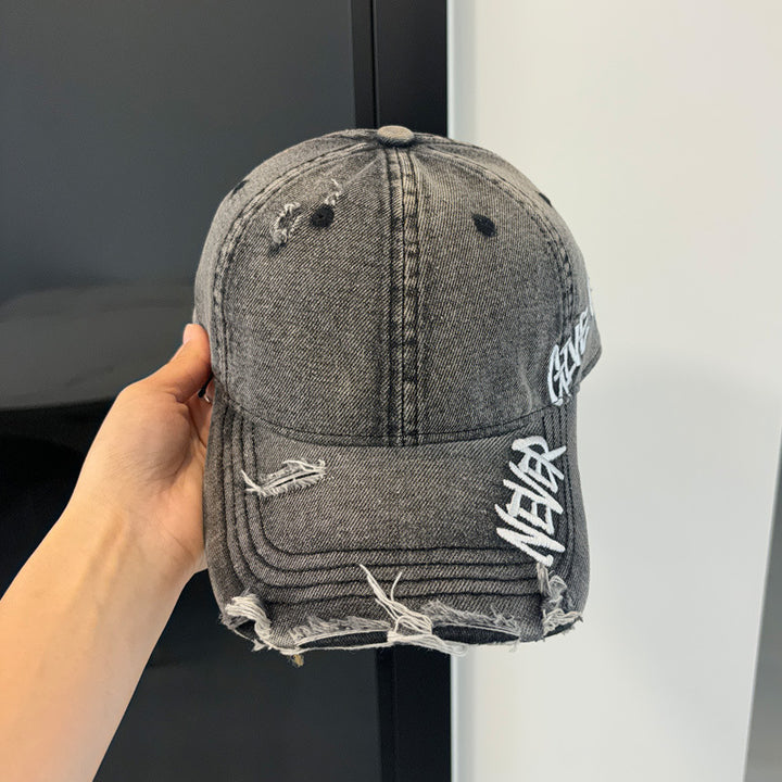 Distressed Baseball Cap