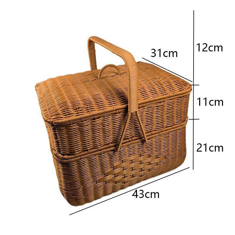 Handwoven Decorative Storage Basket Kalsten