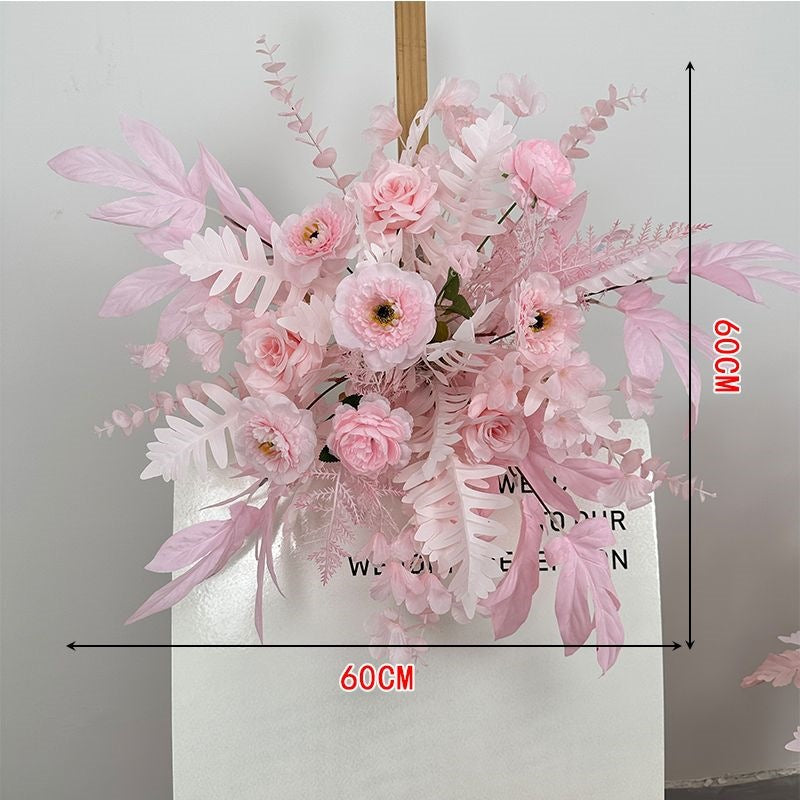Lush Floral Wall Hanging Arrangement