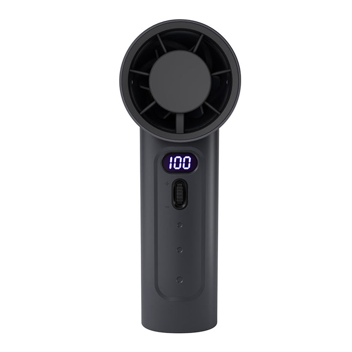 Women's portable hand fan with digital speed display Kalsten