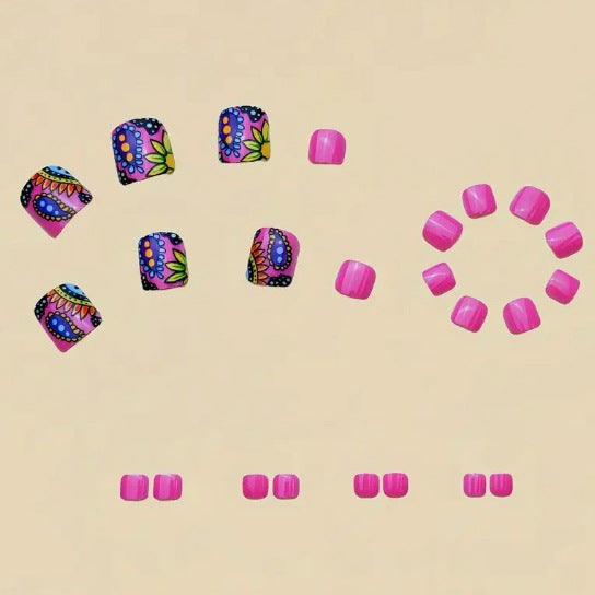Decorative Pedicure Nail Art Enhancements Kalsten
