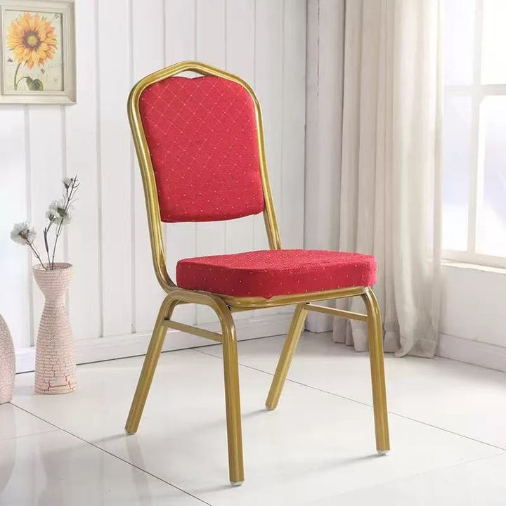 Elegant Upholstered Dining Chair with Gold Frame Kalsten