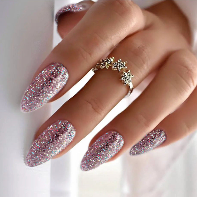 Glittering Stiletto Press-On Nail Set Kalsten