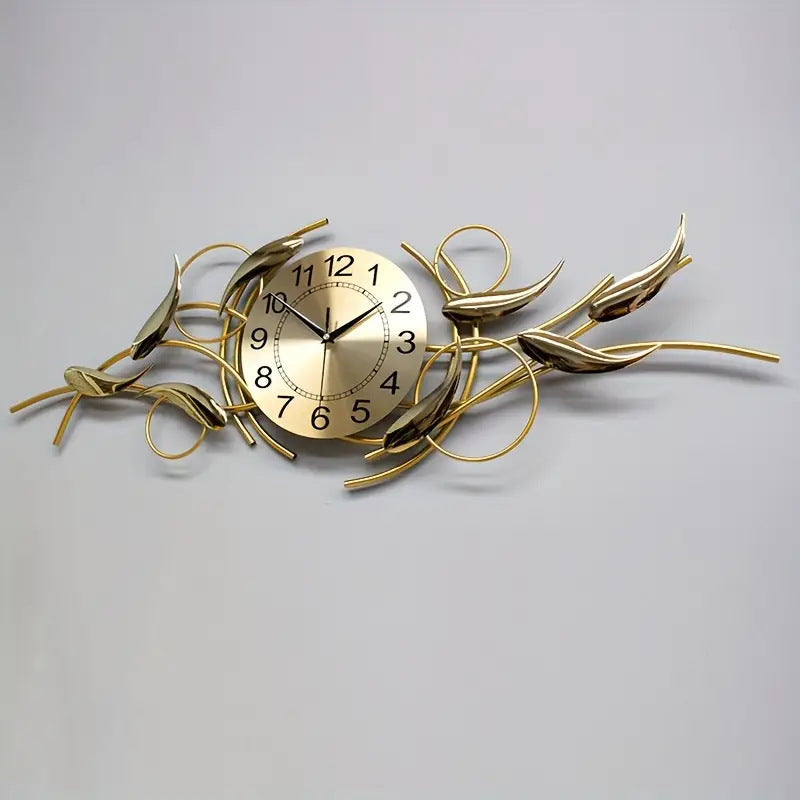 Ornate Decorative Metal Wall Clock Kalsten