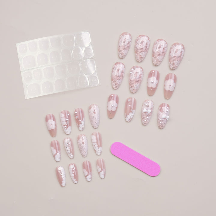 Elegant 3D Decorative Nail Enhancements Kalsten