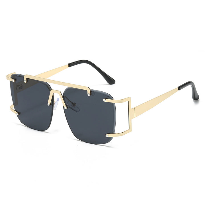 Avant-Garde Angular Sunglasses Kalsten