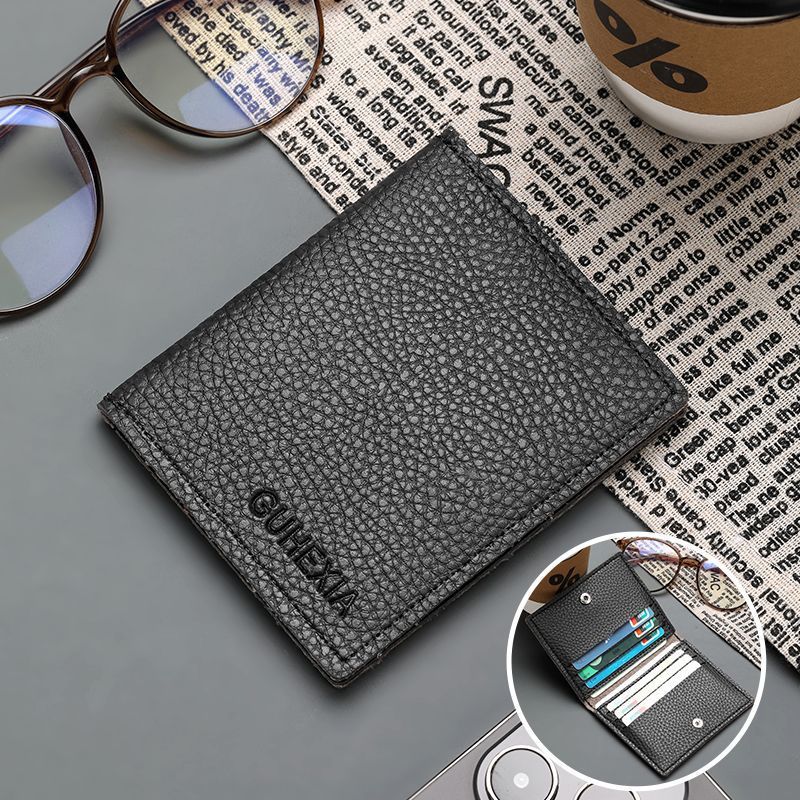 RFID-Blocking Leather Card Holder Kalsten
