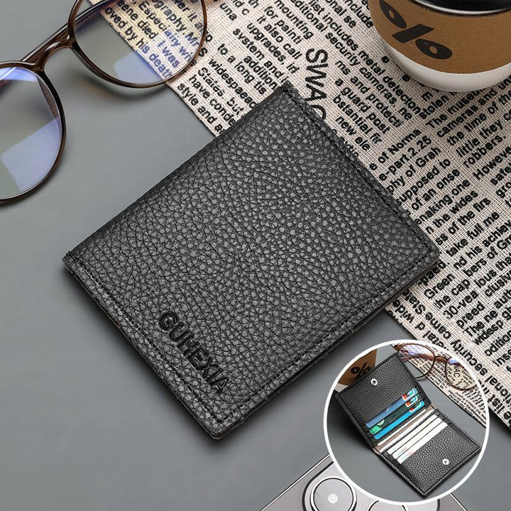RFID-Blocking Leather Card Holder Kalsten