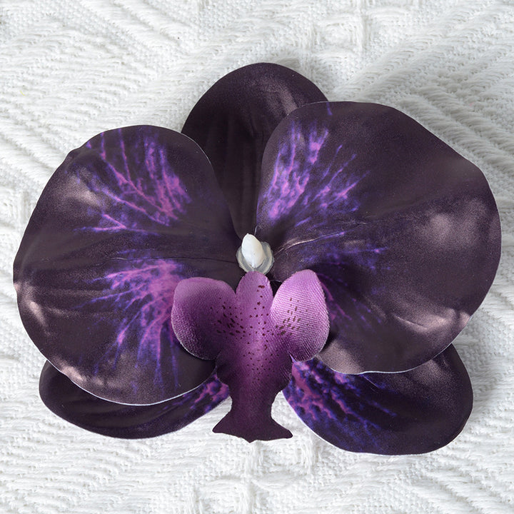 Elegant Fabric Orchid Hair Clip