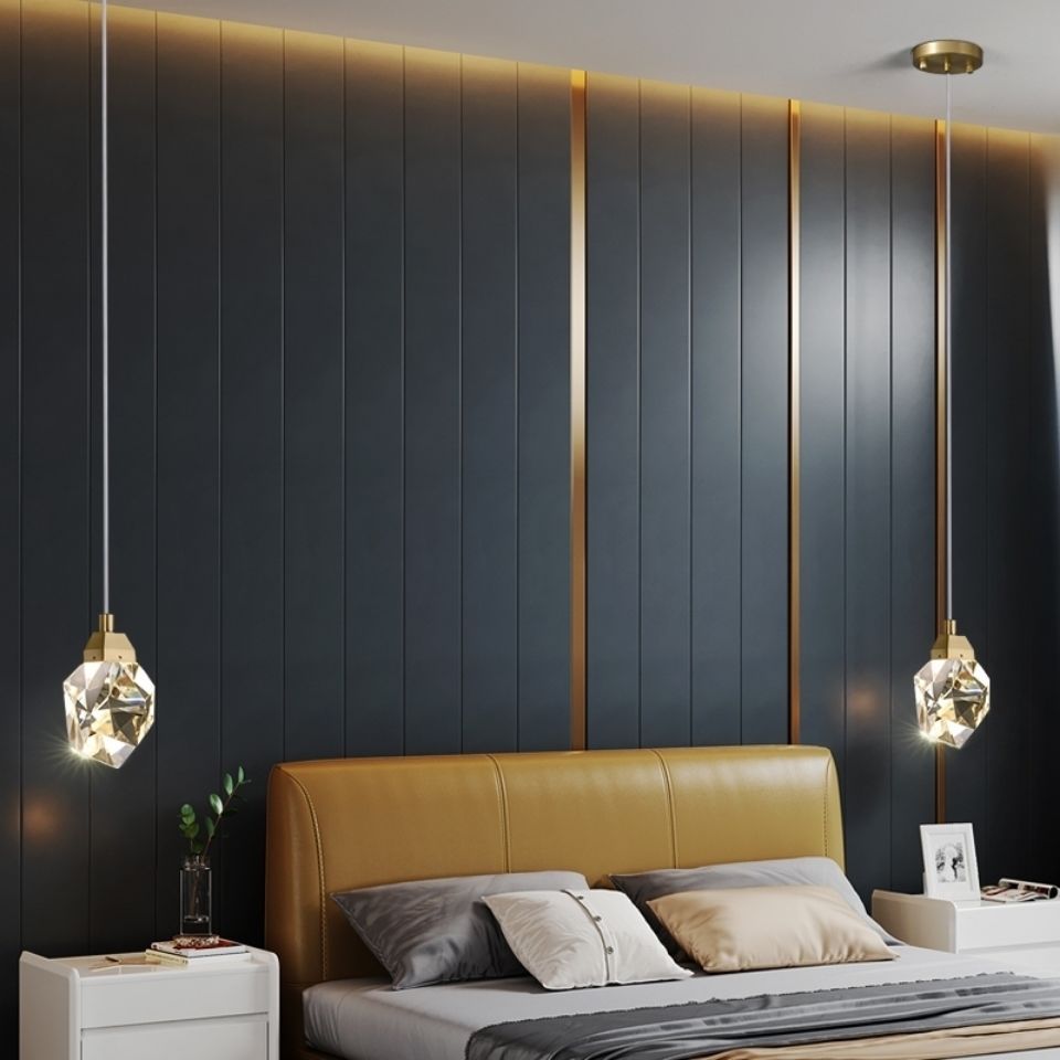 Geometric Crystal Pendant Light