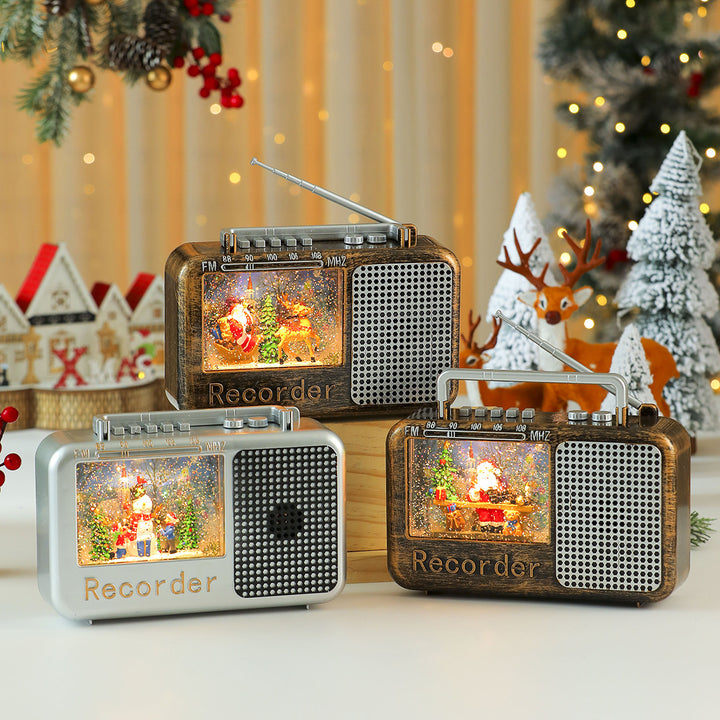 Decorative Musical Snow Globe Radio Kalsten