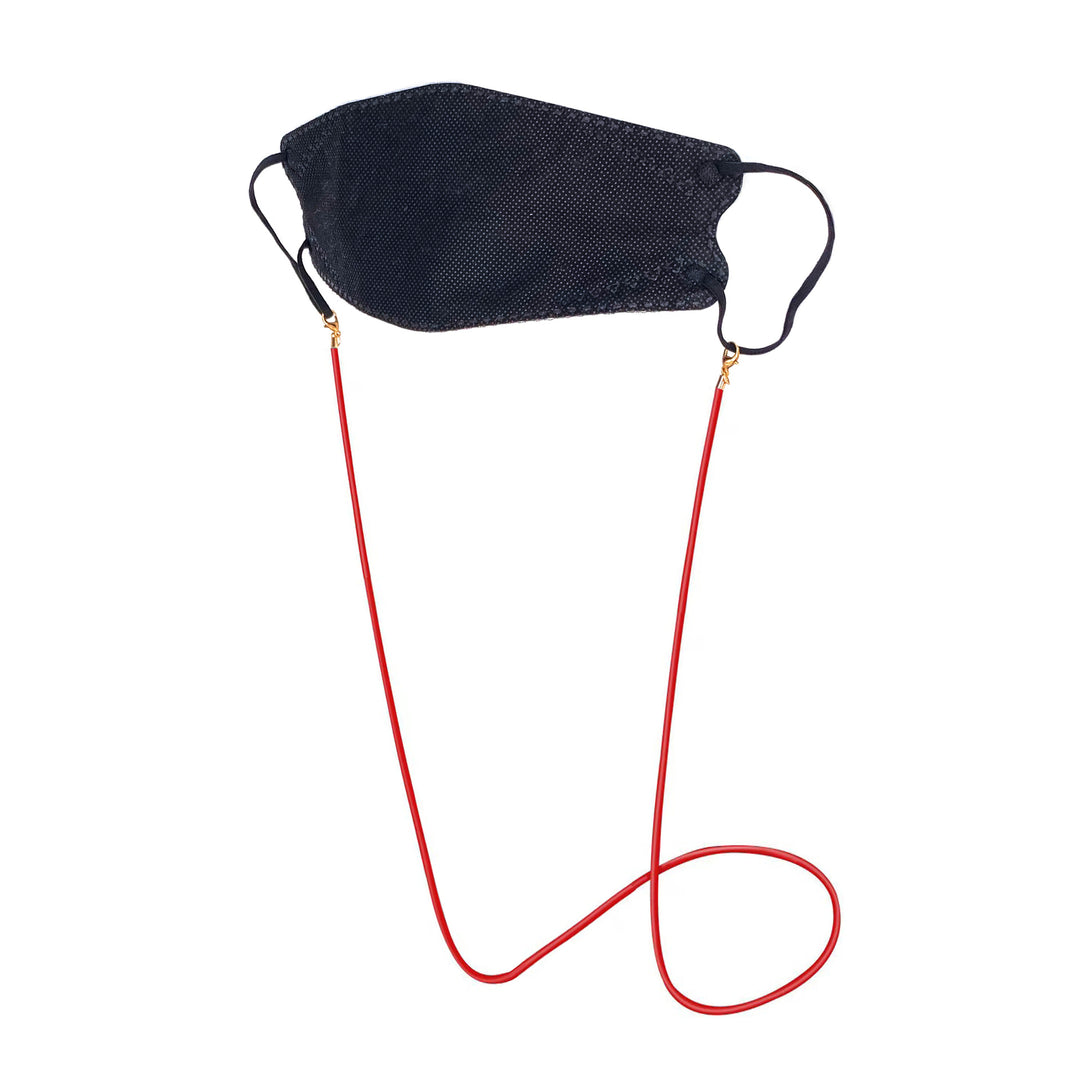 Durable Eyewear Retainer with Metal Clips Kalsten