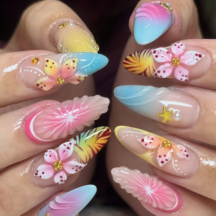 Artistic Tropical Nail Art Kit Kalsten