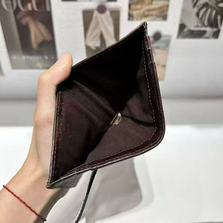 Genuine Leather Card Holder Wallet