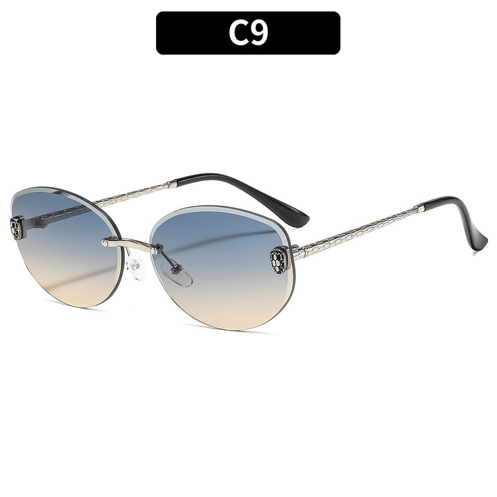 Elegant Oversized Aviator Sunglasses